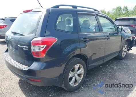 2015 Subaru Forester 2.5I from USA, damaged, VIN JF2SJABC3FH473423